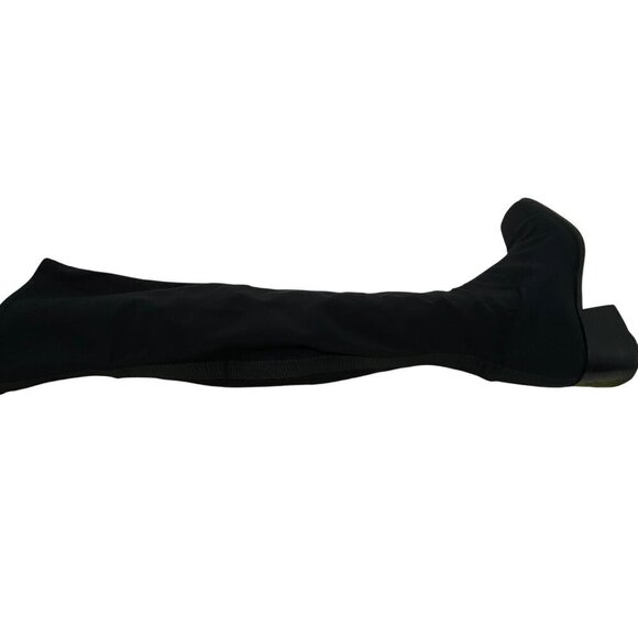 Vintage Stuart Weitzman Microstretch Fabric  Over The Knee Pull On Boots Size 7 - Picture 15 of 16